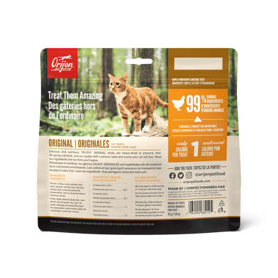 Orijen Freeze-Dried Cat Treats Original - 35g - Cat Food - Orijen - PetMax Canada