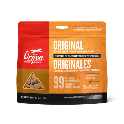 Orijen Freeze-Dried Cat Treats Original - 35g - Cat Food - Orijen - PetMax Canada