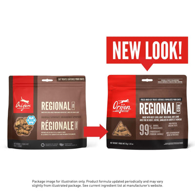 Orijen Freeze-Dried Cat Treats Regional Red - 35g - Cat Food - Orijen - PetMax Canada