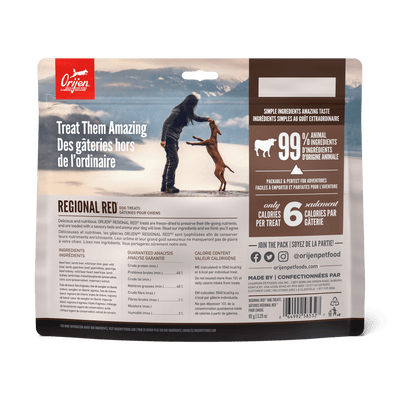Orijen Freeze-Dried Dog Treats Regional Red - 92g - Dog Treats - Orijen - PetMax Canada