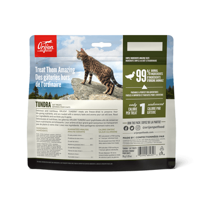 Orijen Freeze-Dried Cat Treats Tundra - 35g - Cat Food - Orijen - PetMax Canada