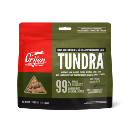 Orijen Freeze-Dried Cat Treats Tundra - 35g - Cat Food - Orijen - PetMax Canada