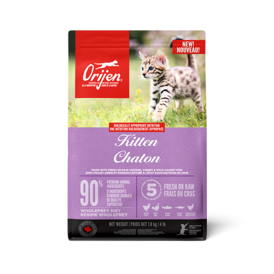Orijen Kitten Recipe  Cat Food  | PetMax Canada