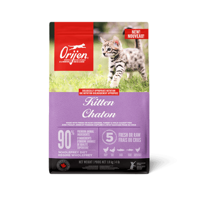 Orijen Kitten Recipe - 1.8 Kg - Cat Food - Orijen - PetMax Canada