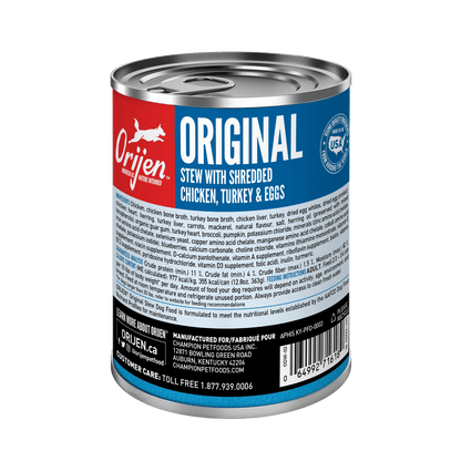 Orijen Wet Dog Original Stew Recipe - 363g - Canned Dog Food - Orijen - PetMax Canada