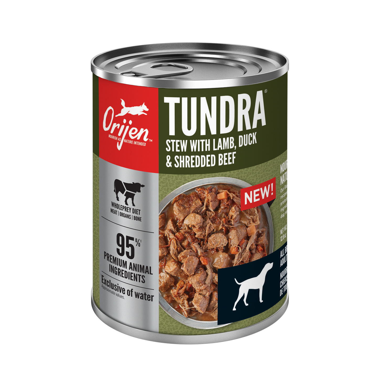 Orijen Wet Dog Tundra Stew Recipe  Canned Dog Food  | PetMax Canada