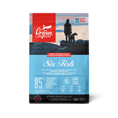 Orijen Six Fish Dry Dog Food Recipe - 2 Kg - Dog Food - Orijen - PetMax Canada