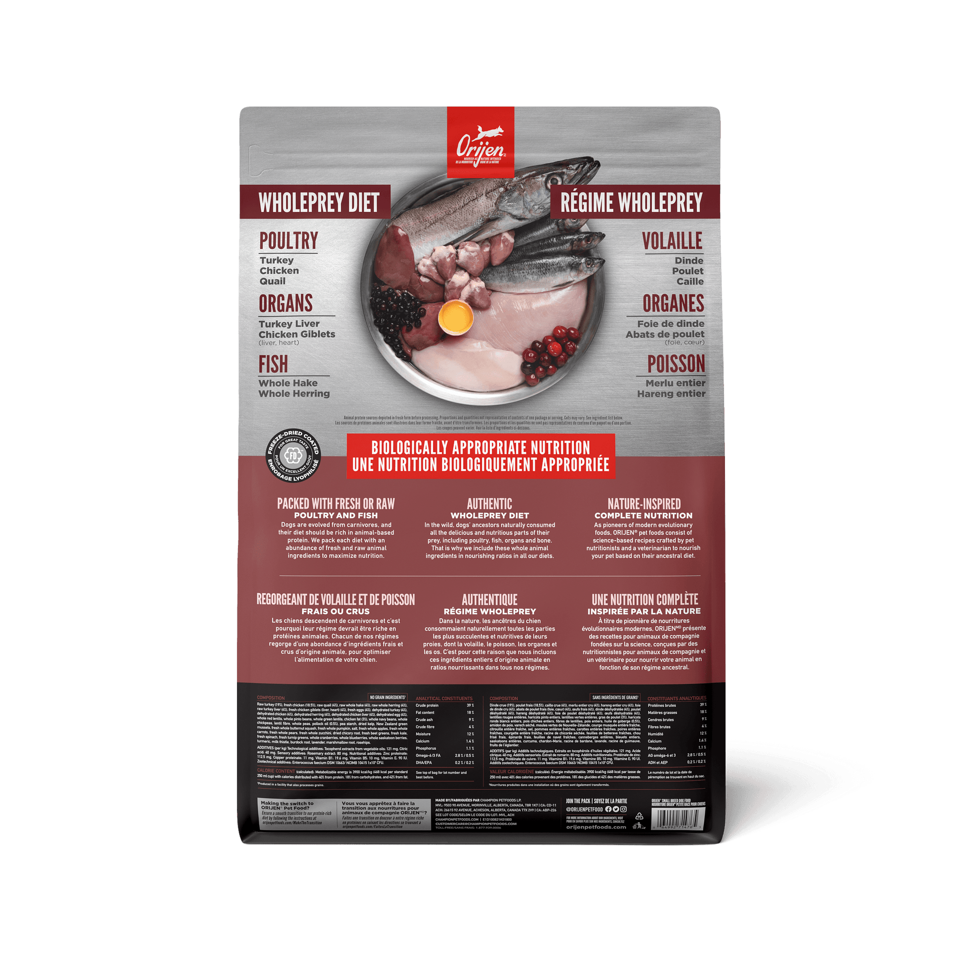 Orijen Small Breed Dog Recipe  Dog Food  | PetMax Canada