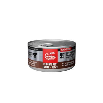 Orijen Regional Red Entrée Wet Cat Food Recipe - 85g - Canned Cat Food - Orijen - PetMax Canada