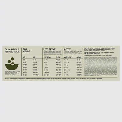 Orijen Tundra Dry Dog Food Recipe - 11.4 Kg - Dog Food - Orijen - PetMax Canada