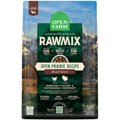 Open Farm Open Prairie Ancient Grains RawMix for Dogs - 1.59 Kg - Dog Food - Open Farm - PetMax Canada