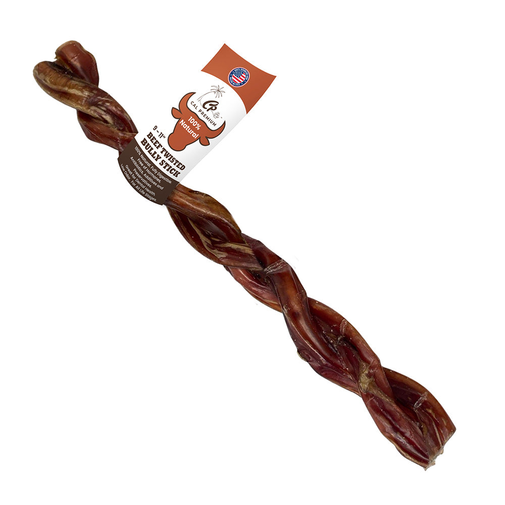 Cal Premium Twisted Bully Stick Dog Chew - Dog Chews - Cal Premium - PetMax Canada
