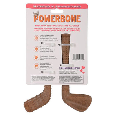 Powerbone Mini Golf Club & Hockey Stick Nylon & Bamboo Dog Chew