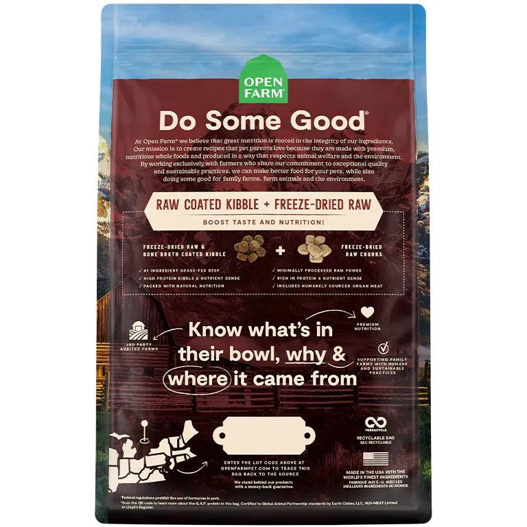 Open Farm Front Range Grain-Free RawMix for Dogs  Dog Food  | PetMax Canada