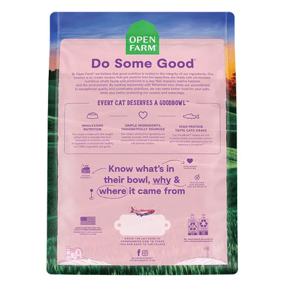 Open Farm GoodBowl Wild-Caught Salmon & Brown Rice Recipe for Cats - 1.36 Kg - Cat Food - Open Farm - PetMax Canada