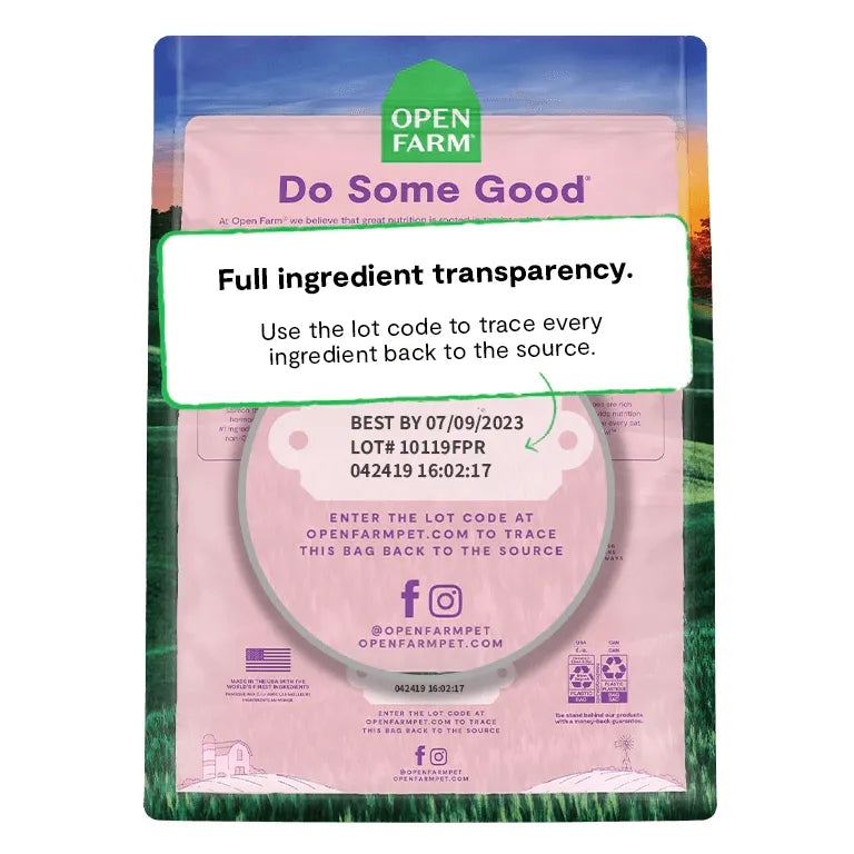 Open Farm GoodBowl Wild-Caught Salmon & Brown Rice Recipe for Cats - 1.36 Kg - Cat Food - Open Farm - PetMax Canada
