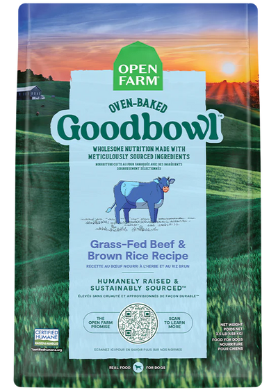 Open Farm GoodBowl Grass-Fed Beef & Brown Rice Recipe for Dogs  Dog Food  | PetMax Canada
