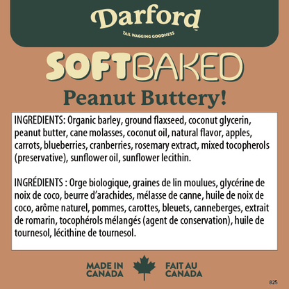 Darford Dog Soft Baked Super Peanut Butter Soft & Chewy Treats
