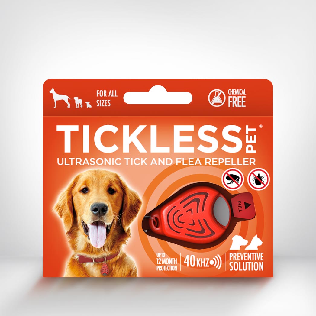 Tickless Classic Pet Natural Ultrasonic Tick & Flea Repeller for Cats & Dogs