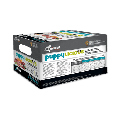 Iron Will Raw Puppylicious Complete Turkey & Beef - 5.44 kg - Raw Dog Food - Iron Will Raw - PetMax Canada