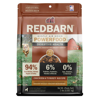 Red Barn Air Dried Gut Health & Digestion Chicken & Turkey Recipe