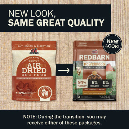 Red Barn Air Dried Gut Health & Digestion Chicken & Turkey Recipe
