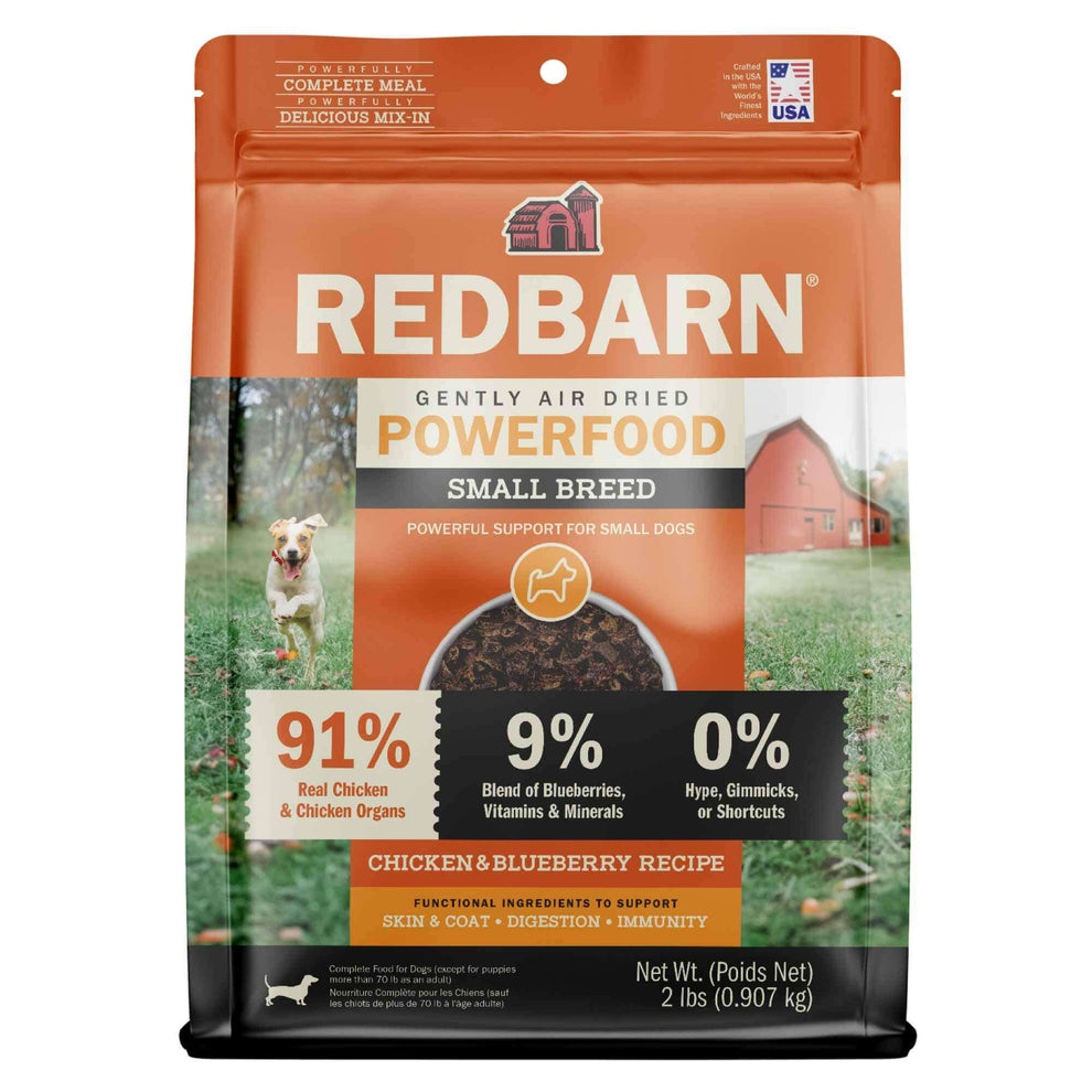 Red Barn Air Dried Small Breed Chicken & Blueberry Recipe