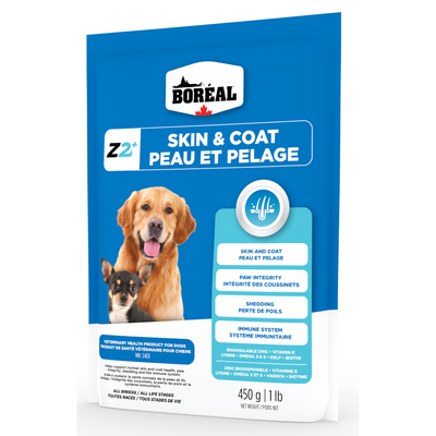 Boréal Dog Supplement, Z2+ Skin and Coat