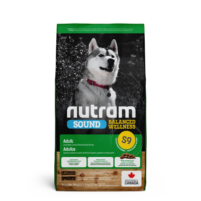 Nutram Dog Sound S9 Adult Lamb & Barley