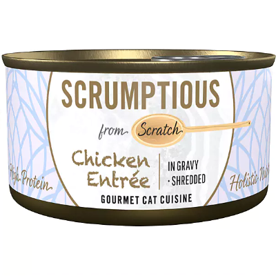 Scrumptious From Scratch Wet Cat Food Chicken Entrée