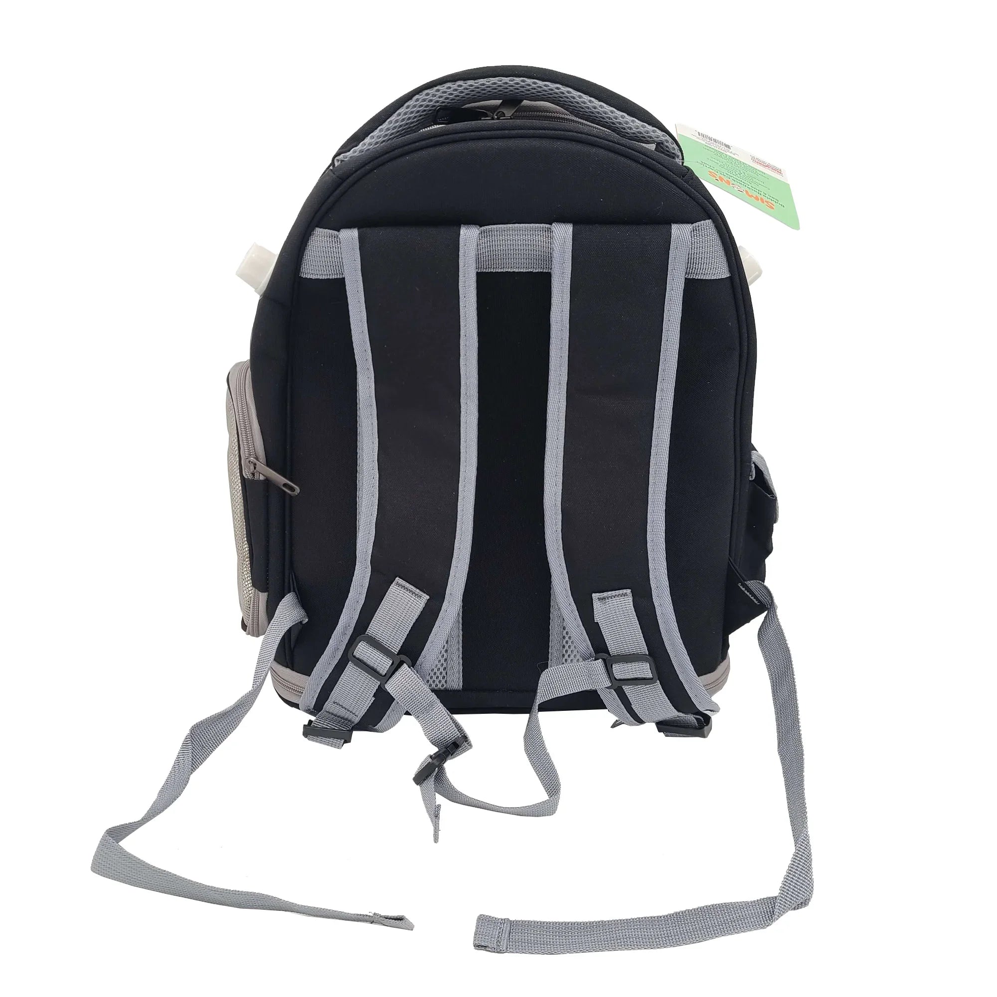 Simon's Bubble Backpack Cat Carrier - Back View with Padded Straps and Chest Strap - Simon's - PetMax Canada