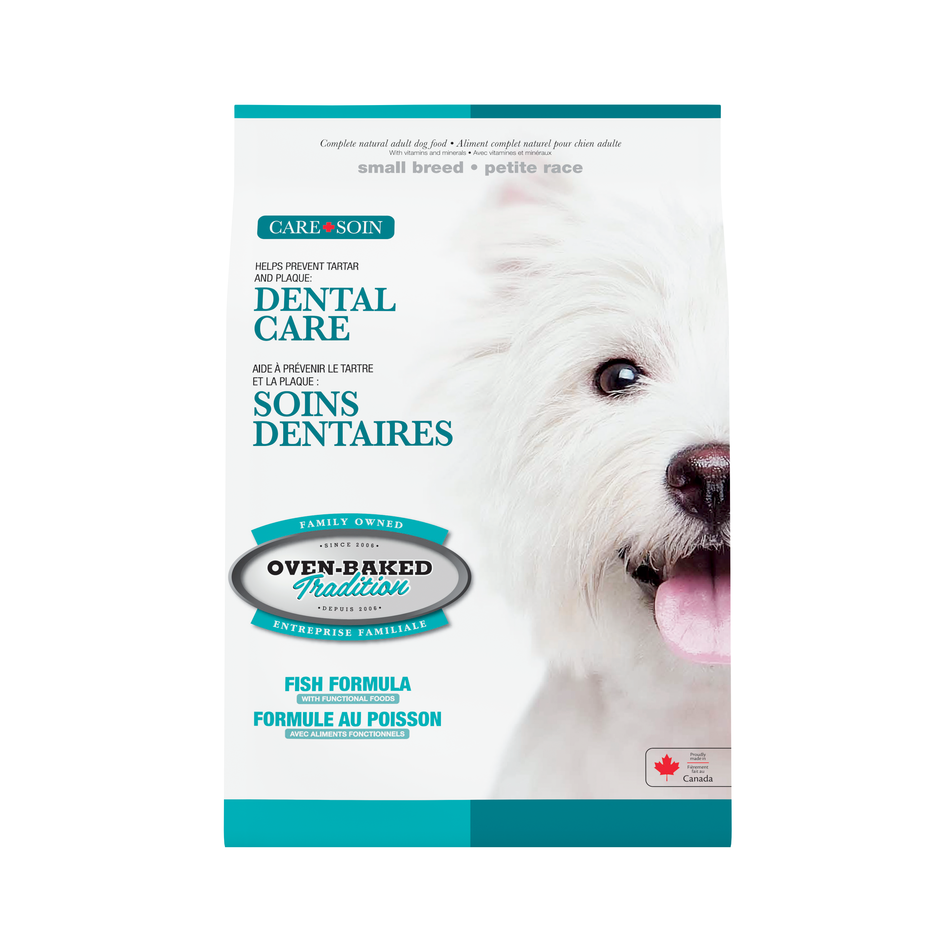 Oven Baked Tradition Dental Care Dry Food For Small Breed Dogs