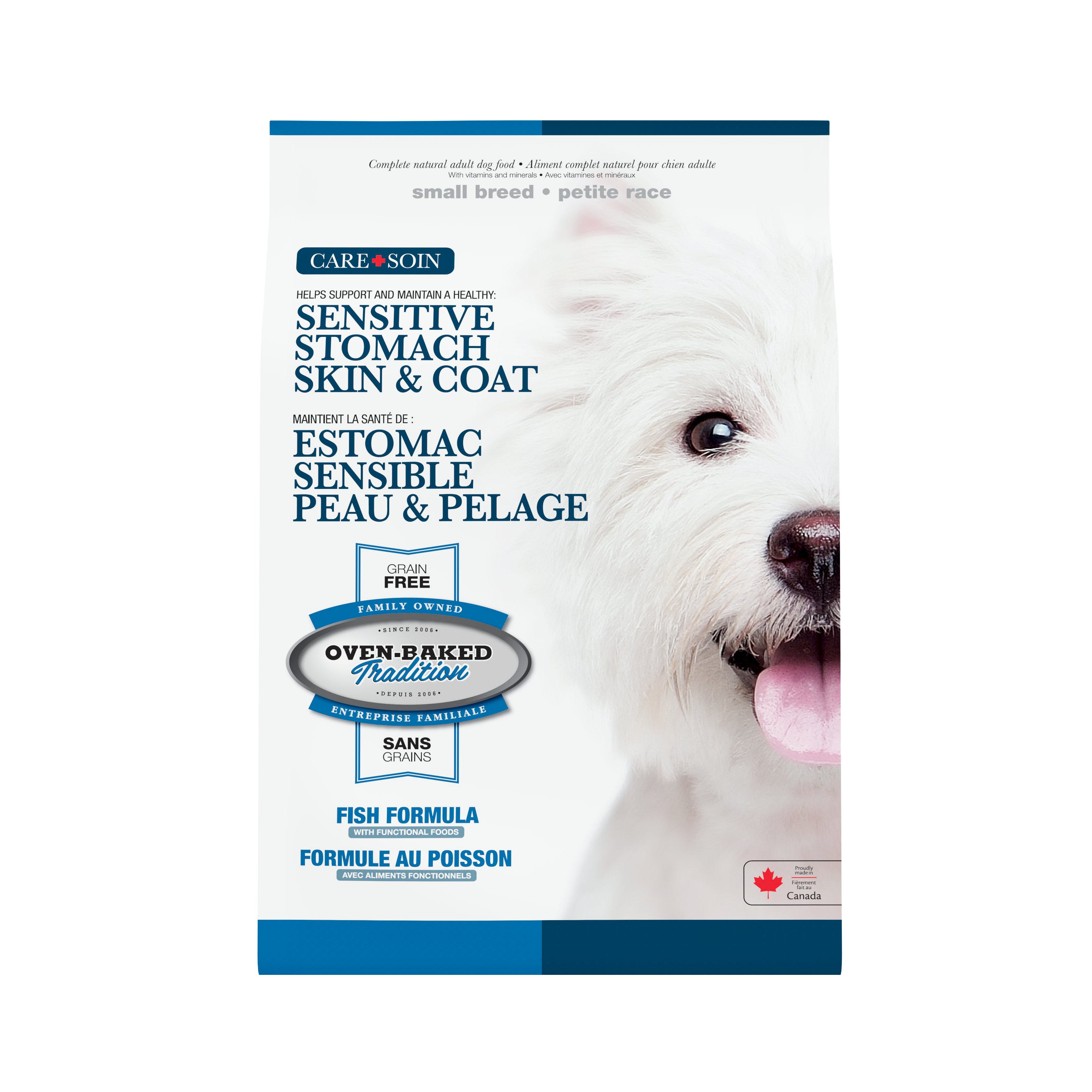 Oven Baked Tradition Sensitive Stomach, Skin, and Coat Dry Food For Small Breed Dogs
