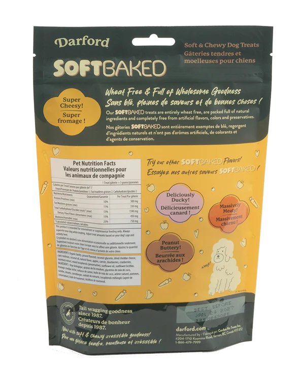 Darford Dog Soft Baked Super Cheesy Soft & Chewy Treats