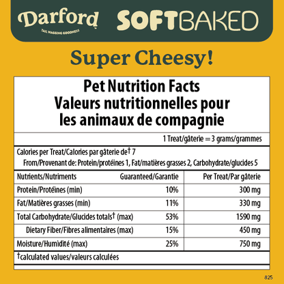 Darford Dog Soft Baked Super Cheesy Soft & Chewy Treats