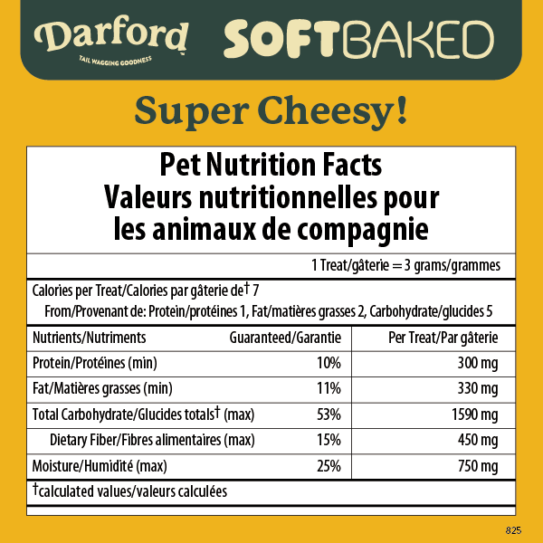 Darford Dog Soft Baked Super Cheesy Soft & Chewy Treats