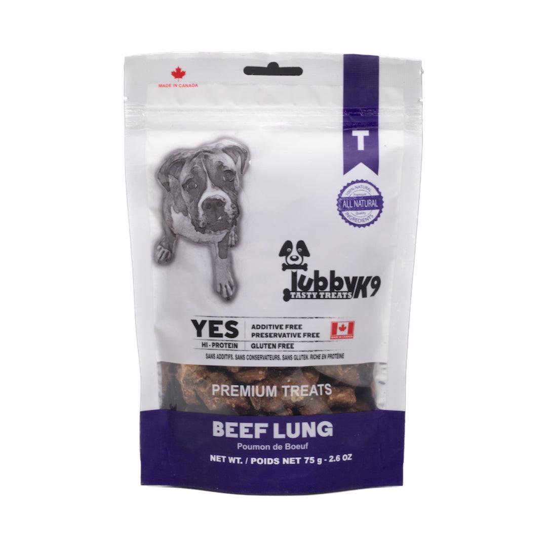 Tubby K9 Tasty Dog Treats Beef Lung  Dog Treats  | PetMax Canada