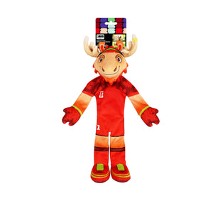 FIFA Canada Mascot Flat Fetcher Dog Toy