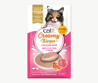 Catit Creamy Bisque Tuna & Crab Cat Treats - Cat Treats - Catit - PetMax Canada
