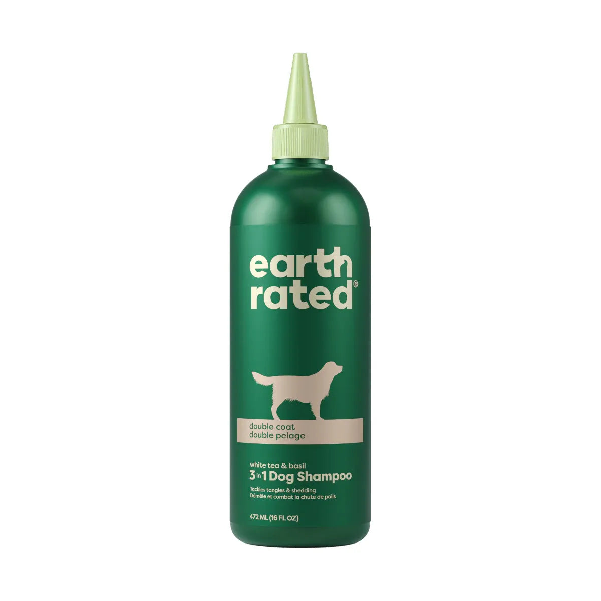 Earth Rated 3 In 1 Dog Shampoo For Double Coats