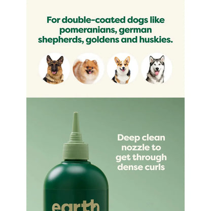 Earth Rated 3 In 1 Dog Shampoo For Double Coats