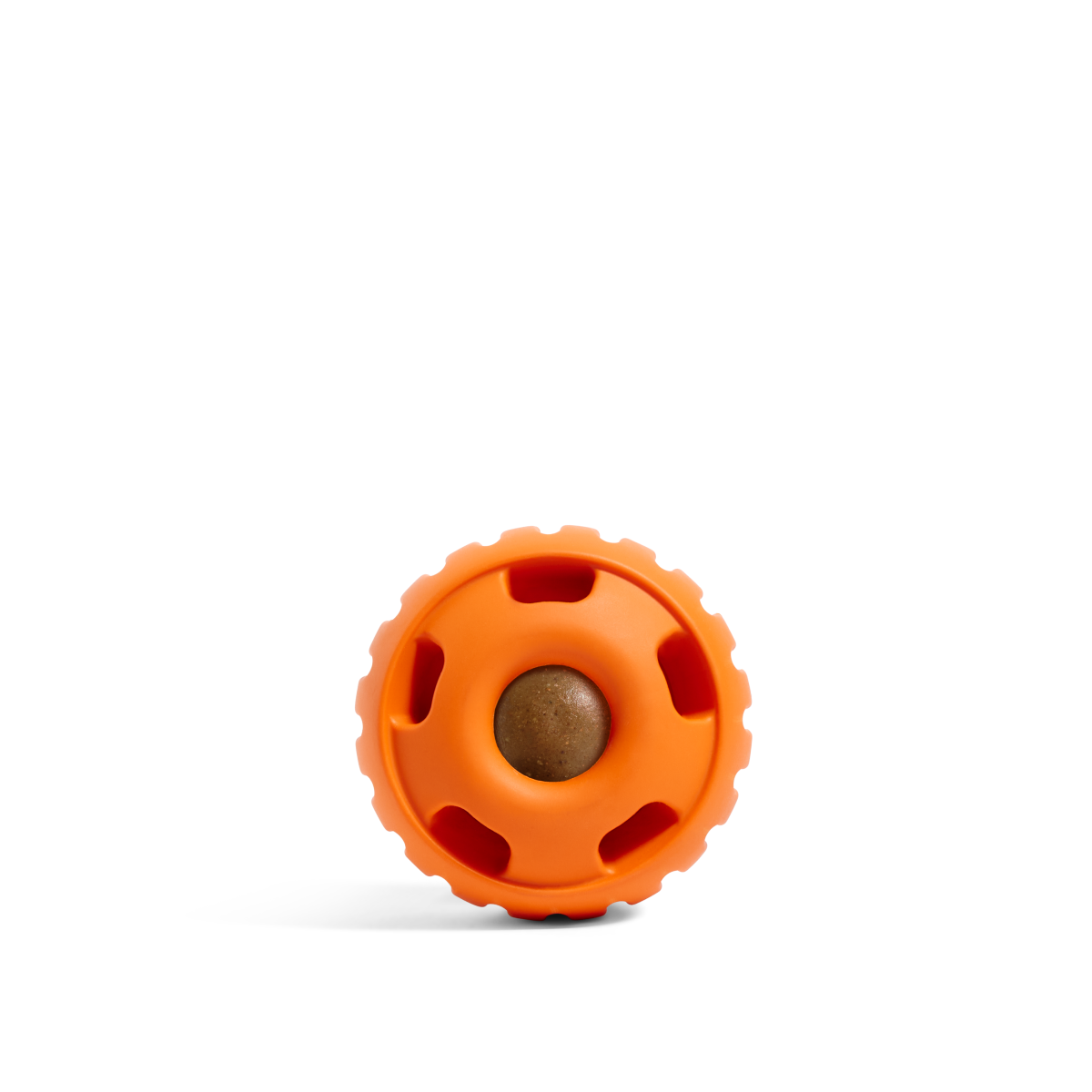 Woof Pupsicle Treat Dispenser Dog Toy - Pumpkin - Pumpkin orange Pupsicle with a Pop inside - Woof - PetMax Canada