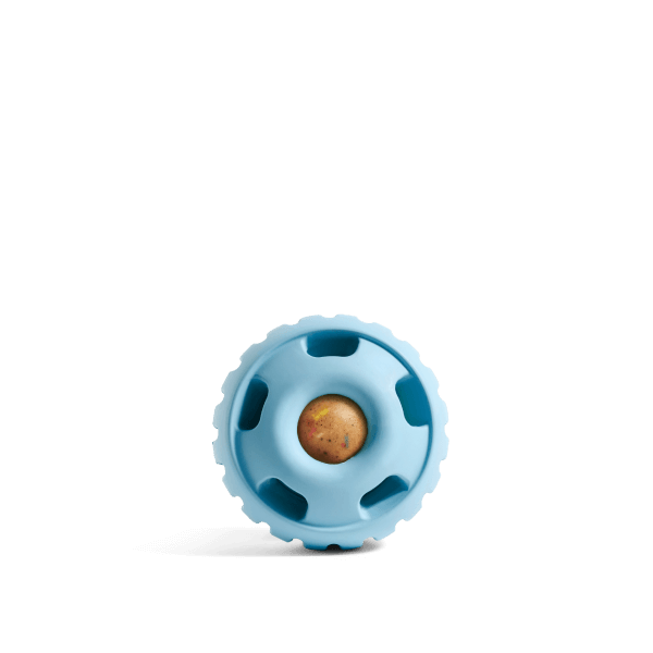 Woof Party Pupsicle Treat Dispenser Dog Toy - Buddy Blue - Small - Woof - PetMax Canada