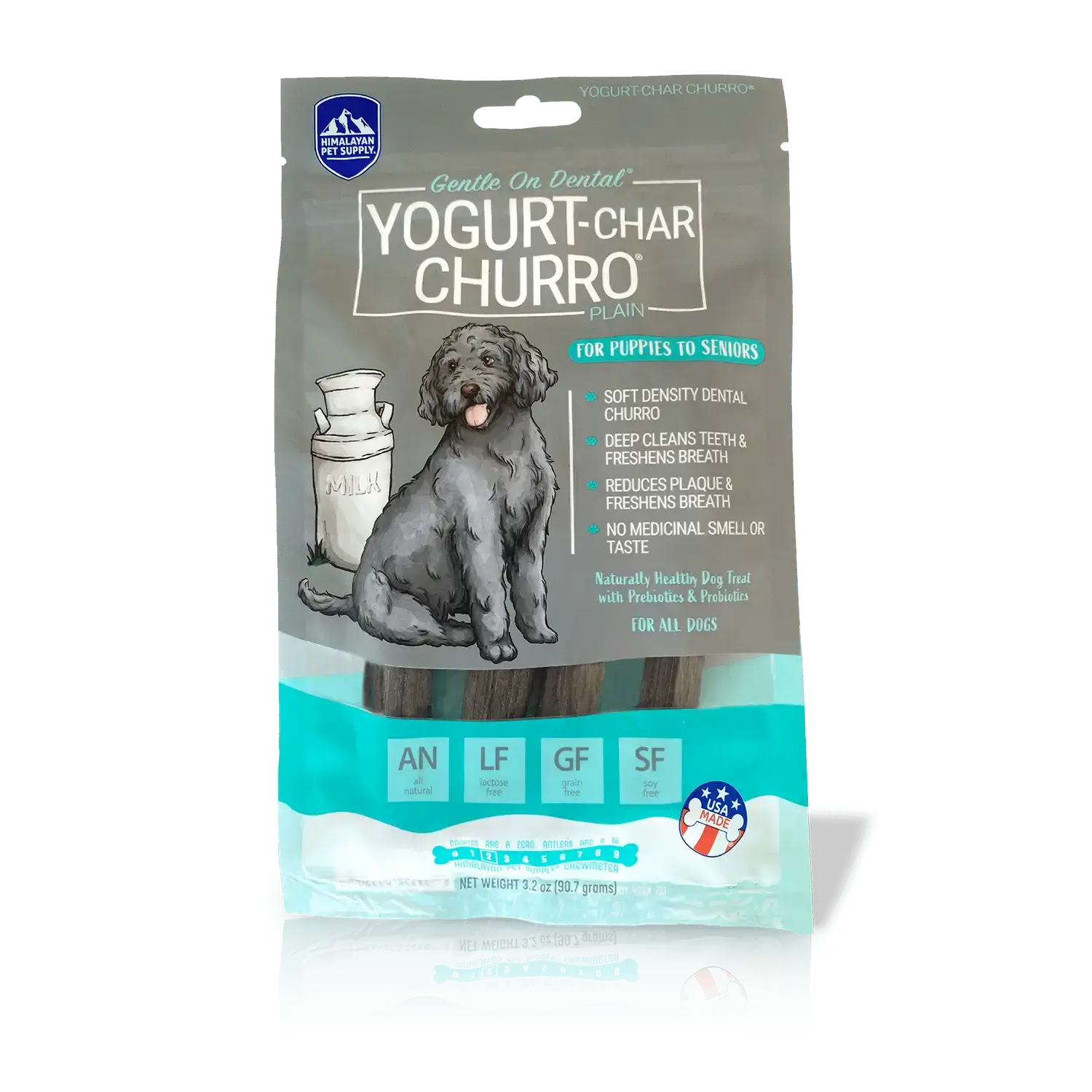 Himalayan Dog Chew Yogurt Char Churro Dog Treats  Dog Treats  | PetMax Canada