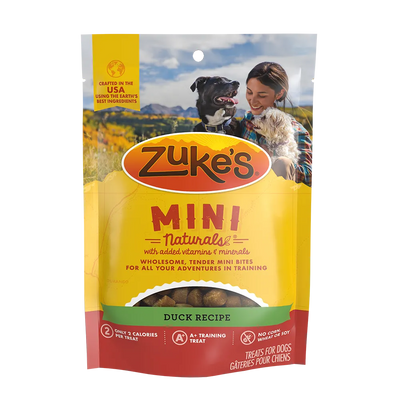 Zukes Mini Naturals Duck Recipe Dog Treats