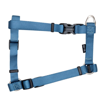 Zeus Nylon Dog Harness Denim Blue