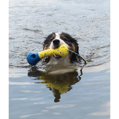 Zeus Nitro Weighted Buoy With Rope Dog Toy