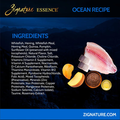 Zignature Essence Limited Ingredient Ocean Recipe