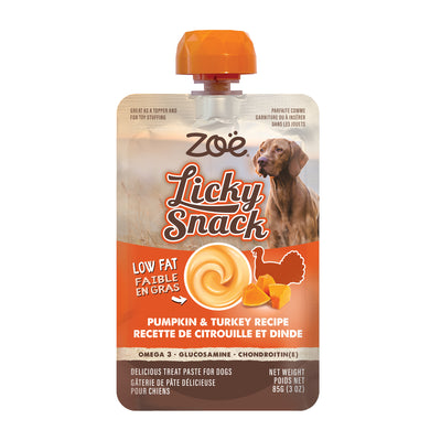 Zoe Licky Snack Pumpkin & Turkey Recipe