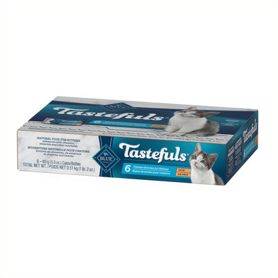Blue Buffalo Tastefuls Kitten Chicken Entree Pate - Canned Cat Food - Blue Buffalo - PetMax Canada